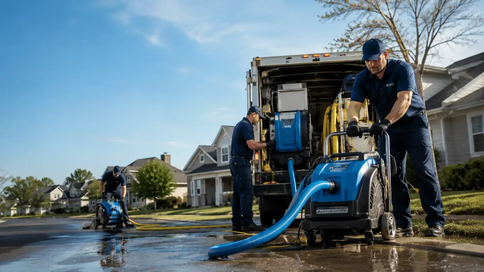 Flood Damage Cleanup in Knott, TX